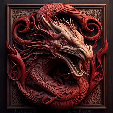 3D model st Mushu FROM Mulan (STL)